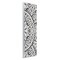 Stupell Industries Boho Fractal Pattern Study Wall Plaque Art
